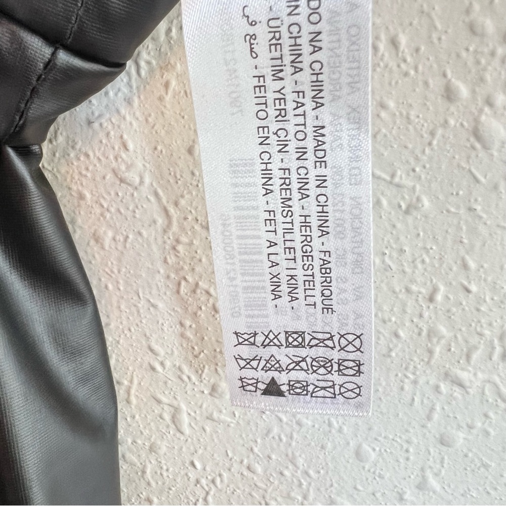 Zara Black Faux Leather Leggings - Picture 10 of 10